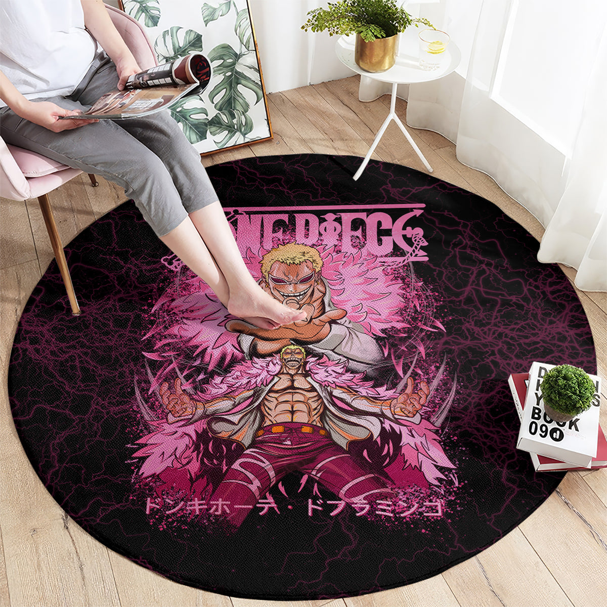 donquixote-doflamingo-round-carpet-one-piece-design