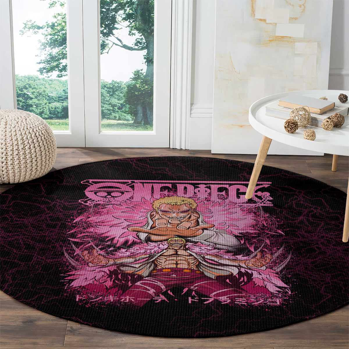 donquixote-doflamingo-round-carpet-one-piece-design