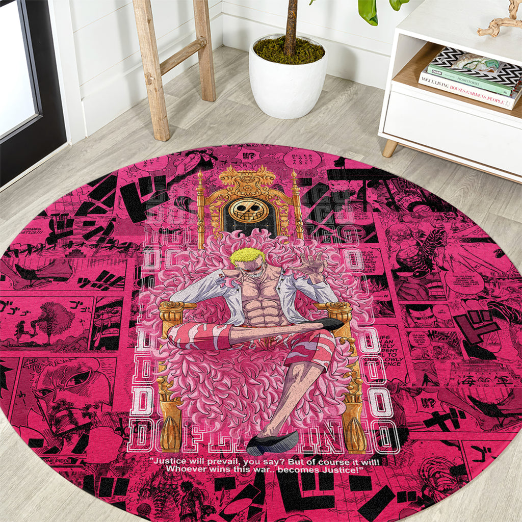 donquixote-doflamingo-joker-round-carpet-pink-style