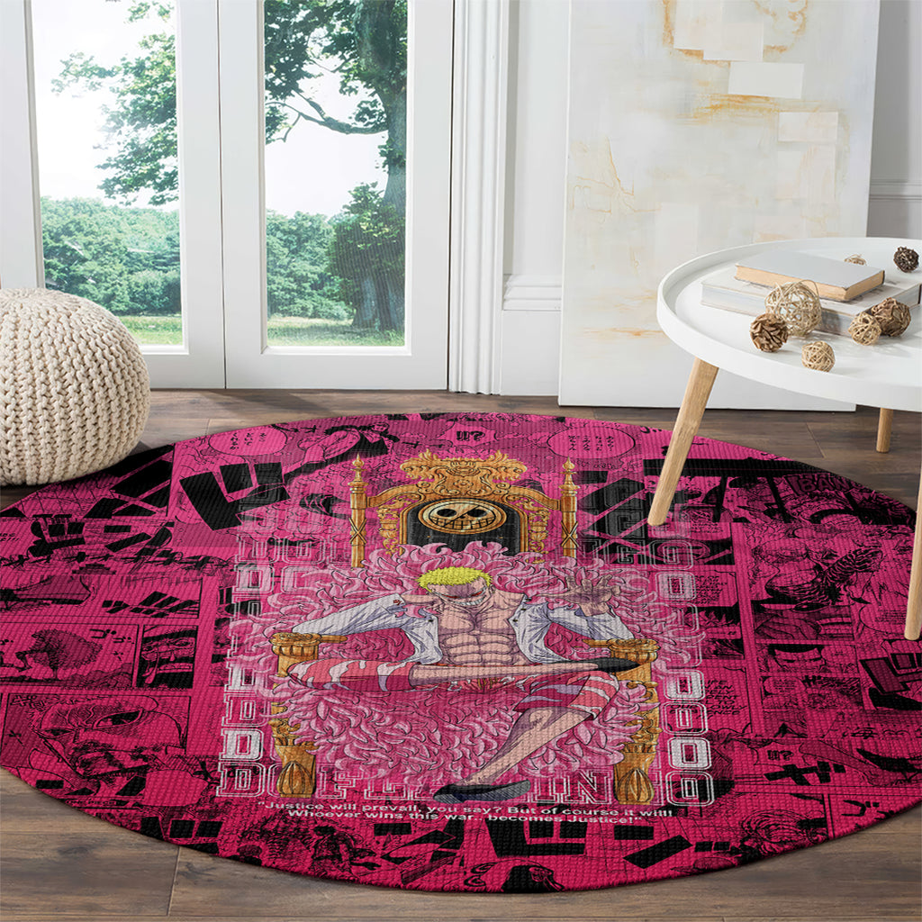 donquixote-doflamingo-joker-round-carpet-pink-style