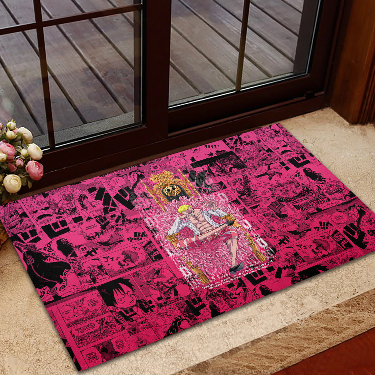 donquixote-doflamingo-joker-rubber-doormat-pink-style