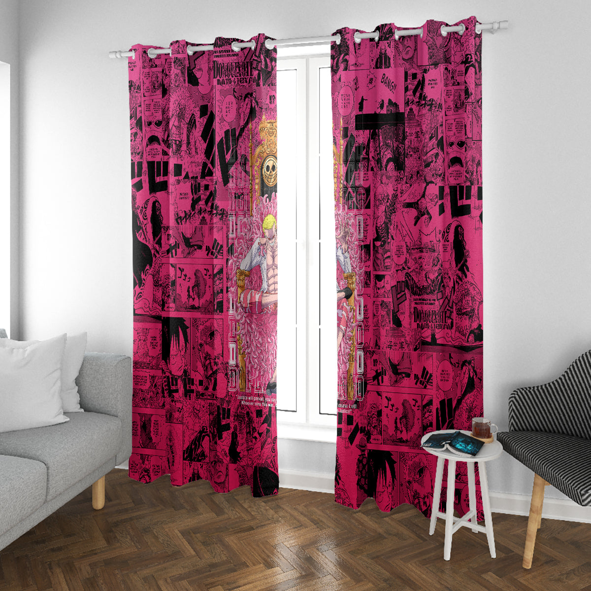 donquixote-doflamingo-joker-window-curtain-pink-style
