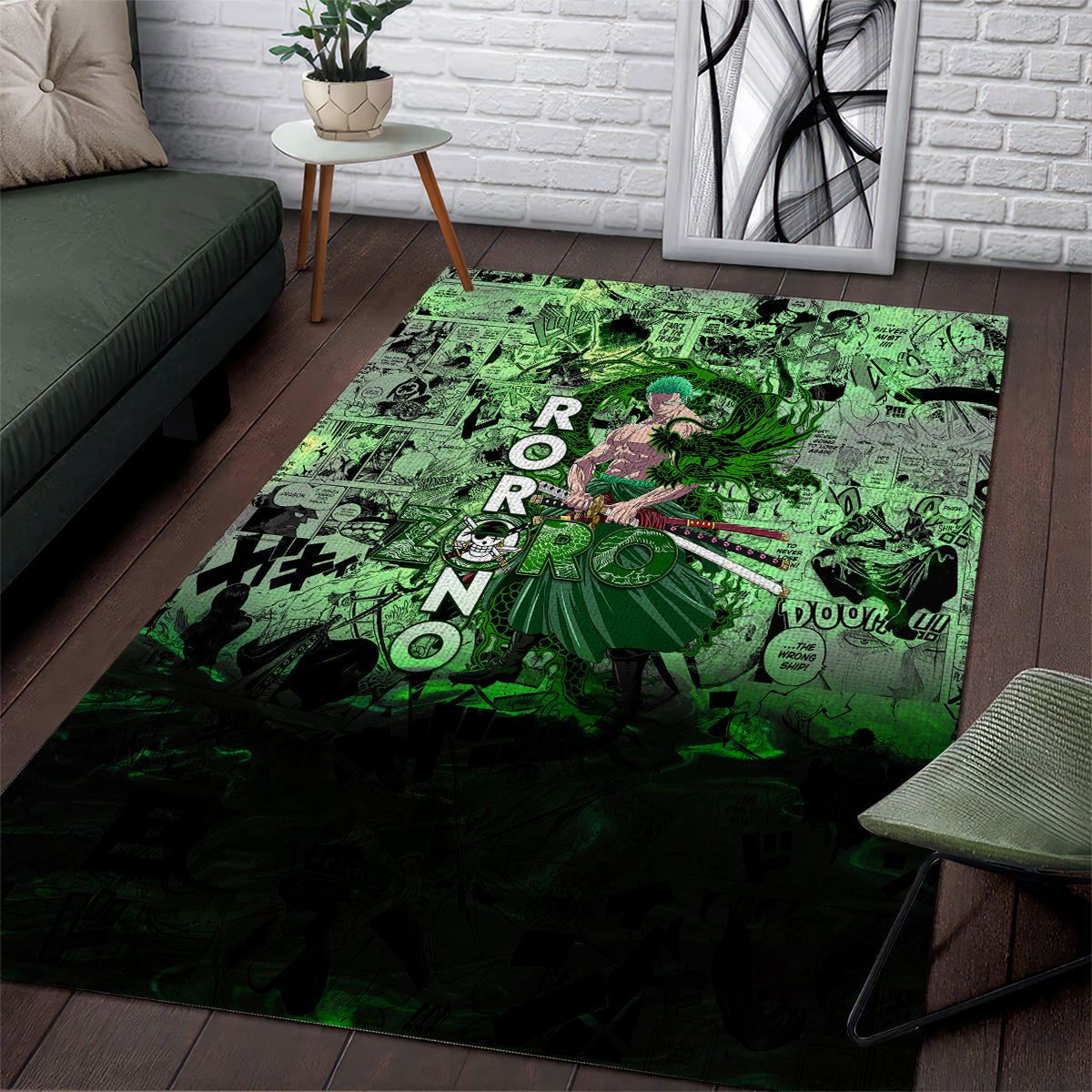 one-piece-roronoa-zoro-area-rug-dragon-twister-style