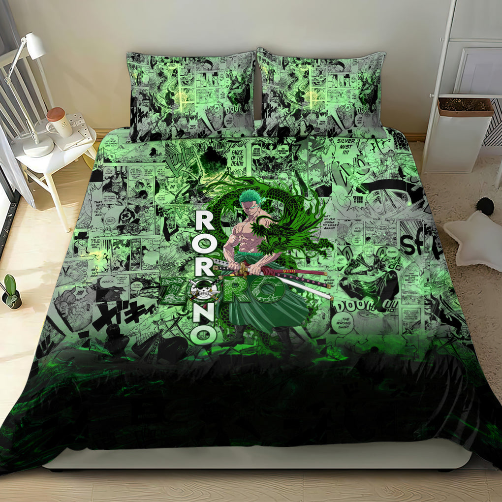 one-piece-roronoa-zoro-bedding-set-dragon-twister-style