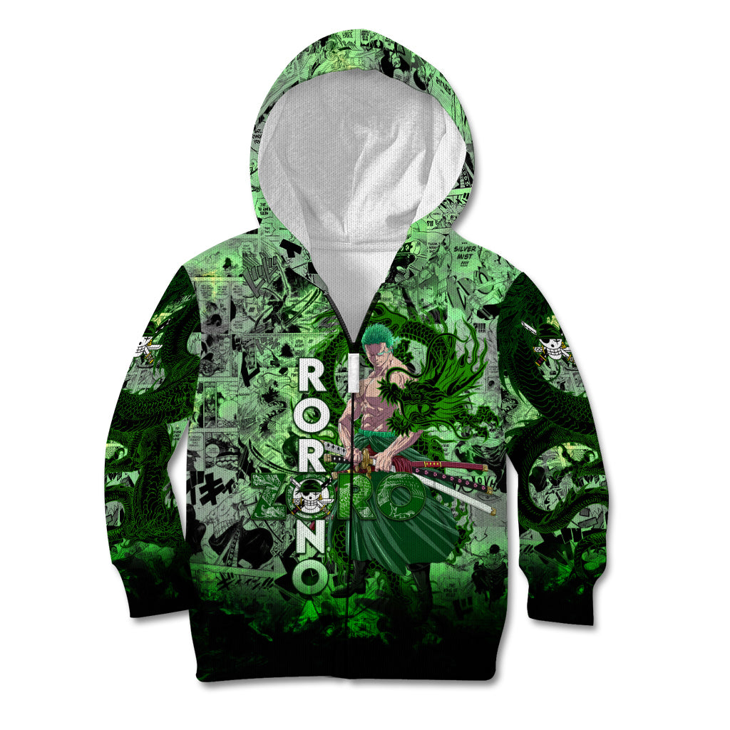 one-piece-roronoa-zoro-kid-hoodie-dragon-twister-style