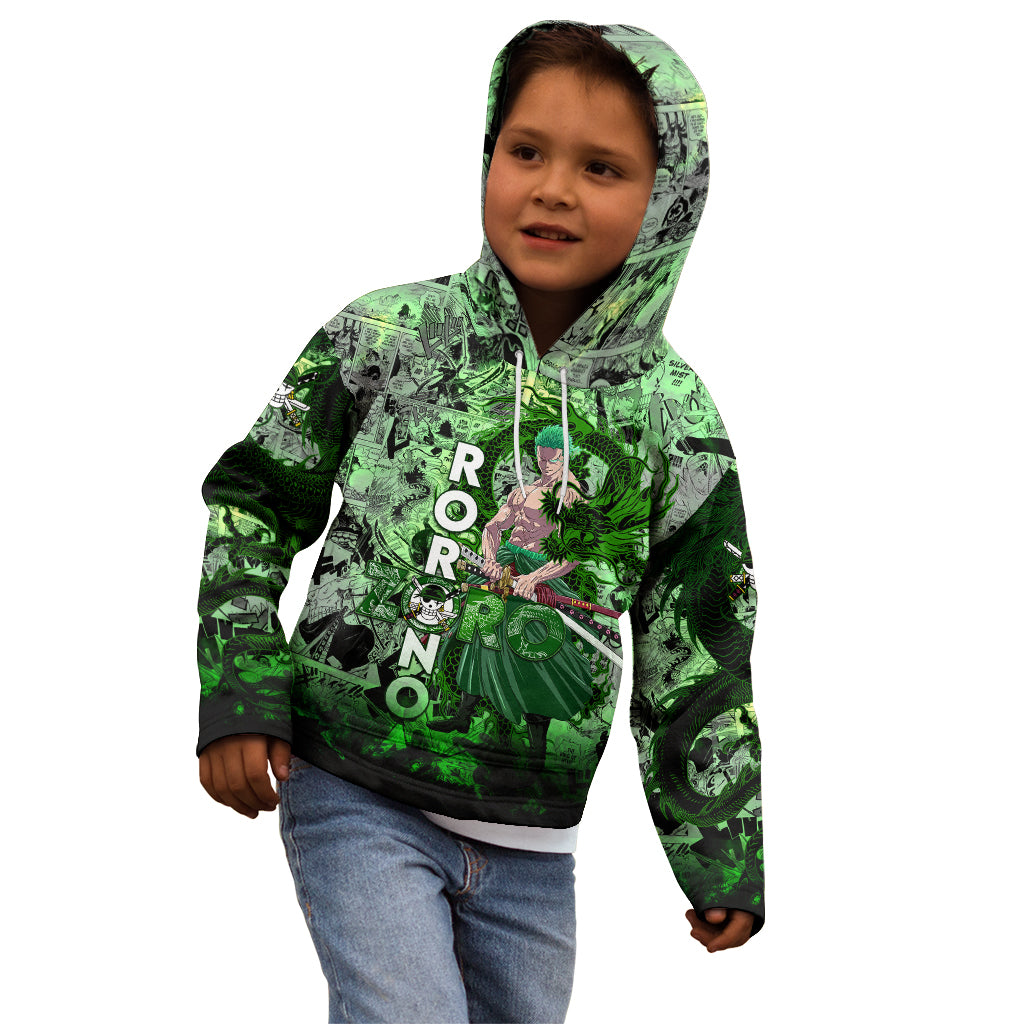 one-piece-roronoa-zoro-kid-hoodie-dragon-twister-style