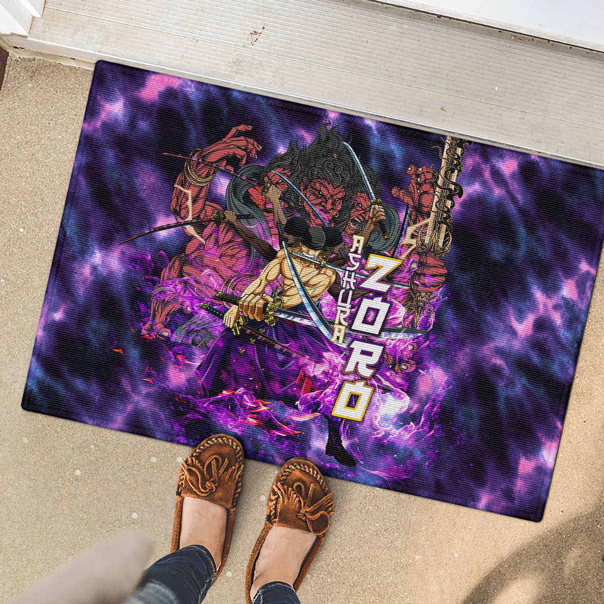 zoro-kiki-kyutoryu-rubber-doormat-one-piece-ashura-style