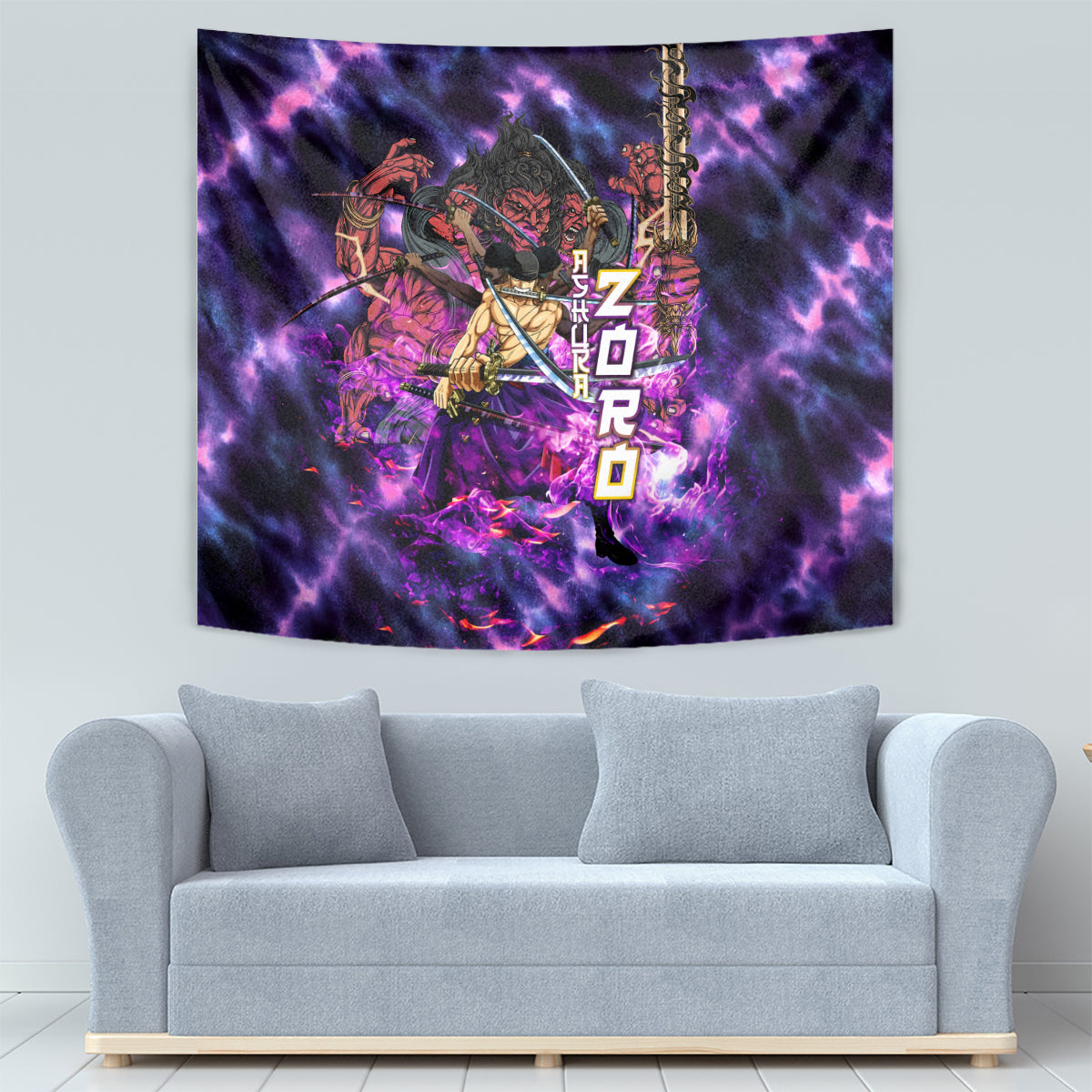 zoro-kiki-kyutoryu-tapestry-one-piece-ashura-style