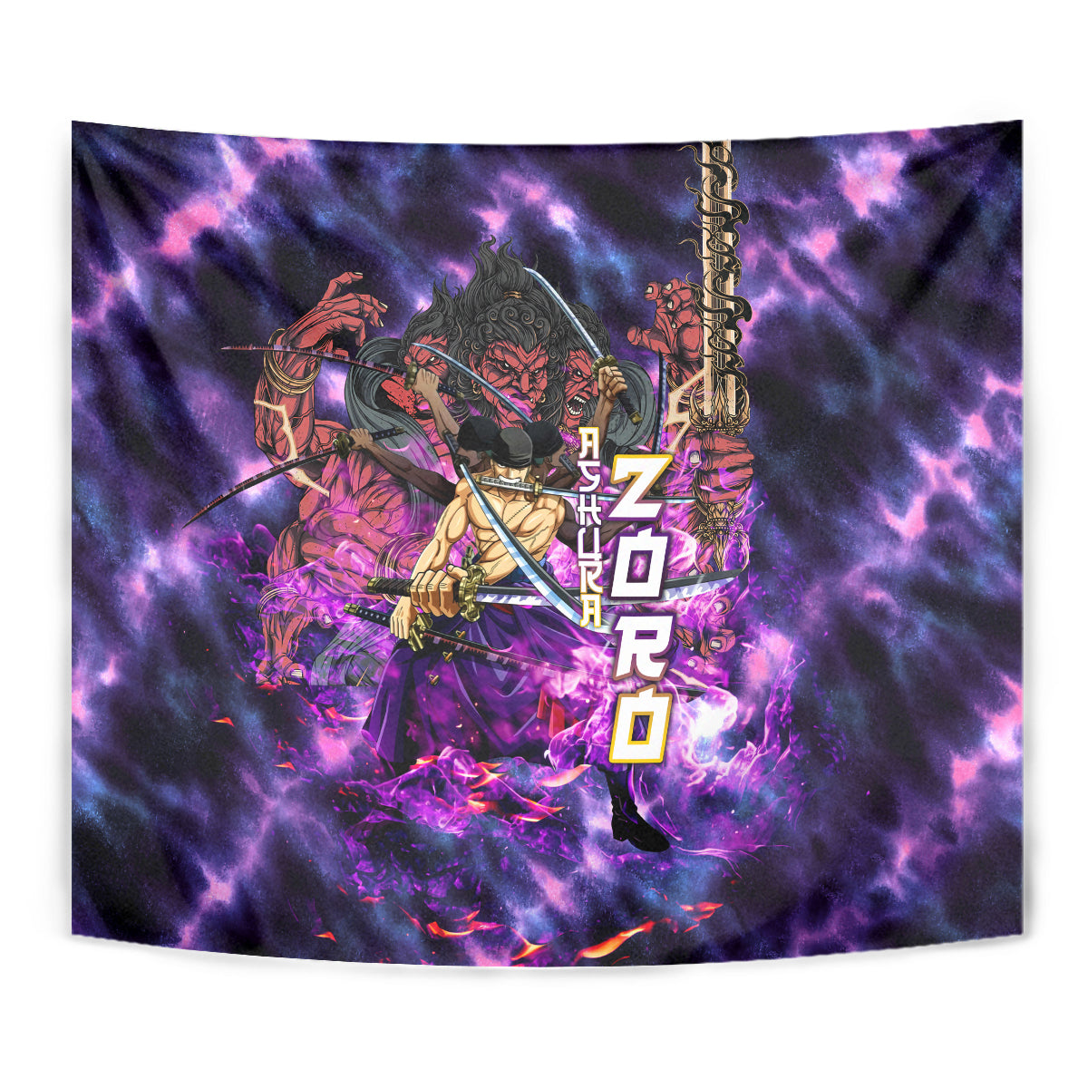 zoro-kiki-kyutoryu-tapestry-one-piece-ashura-style