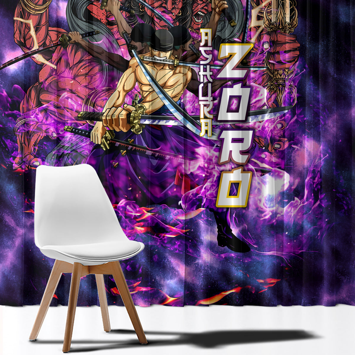zoro-kiki-kyutoryu-window-curtain-one-piece-ashura-style