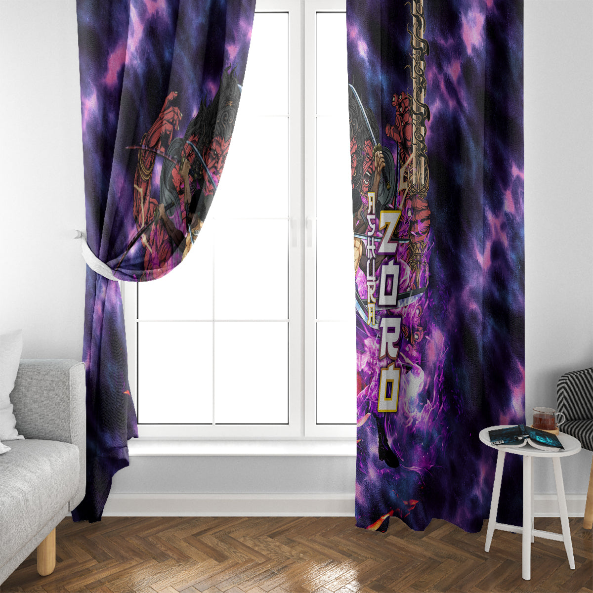 zoro-kiki-kyutoryu-window-curtain-one-piece-ashura-style