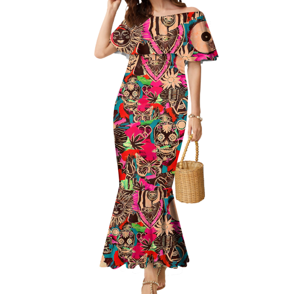 festival-memories-skull-mermaid-dress