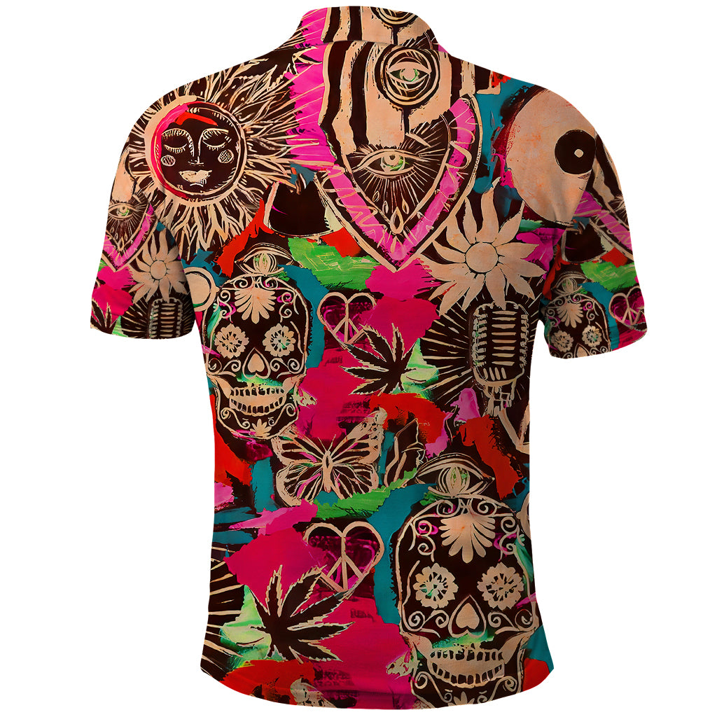 festival-memories-skull-polo-shirt