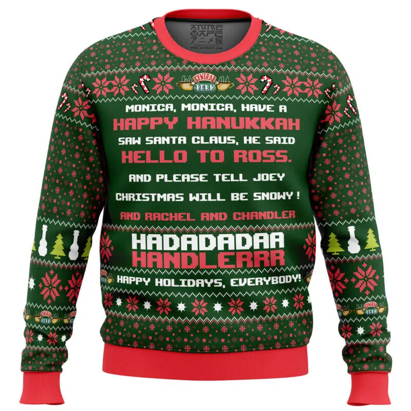 Phoebe’s Christmas Song Friends Ugly Christmas Sweater