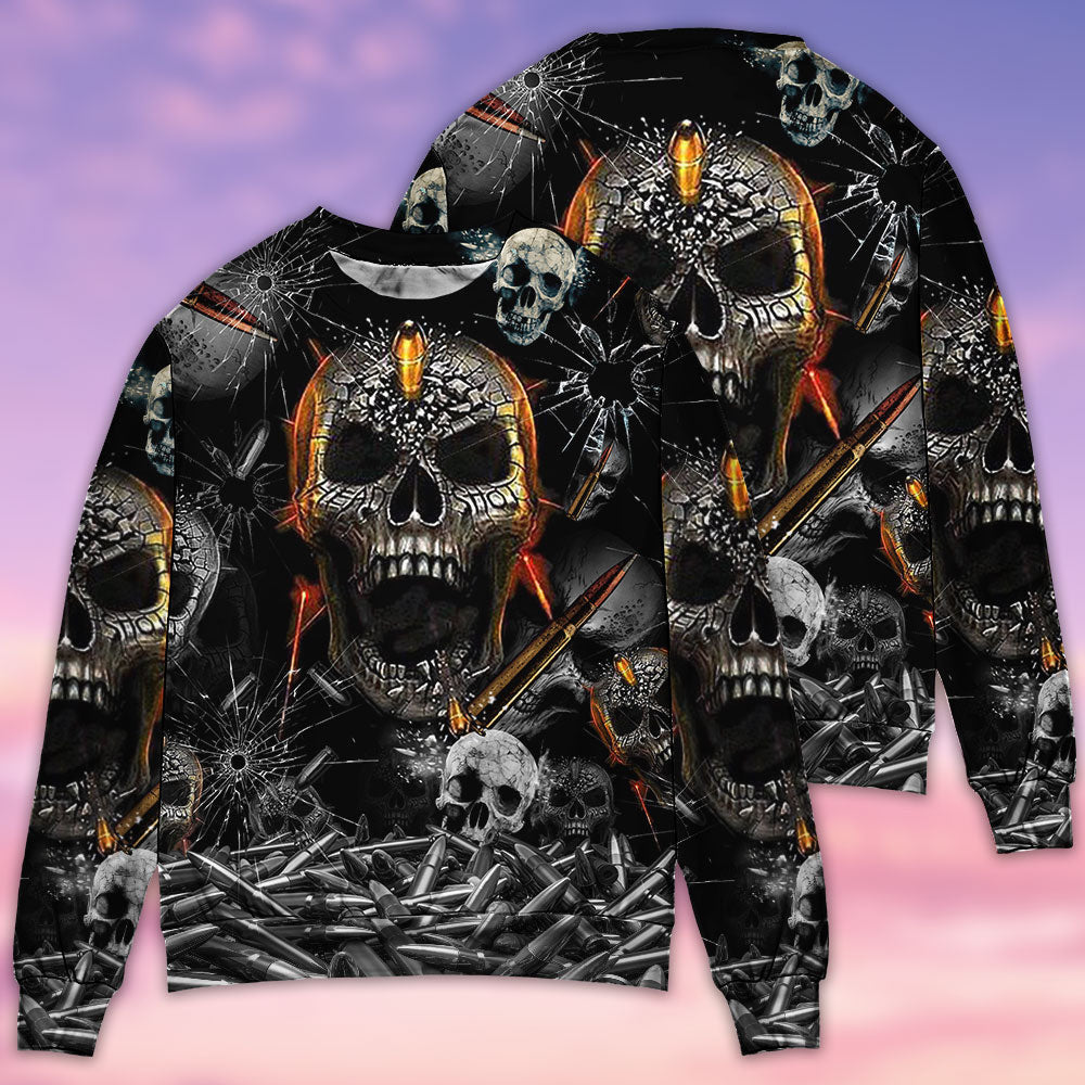 Skull Oh My Cool Ugly Christmas Sweaters