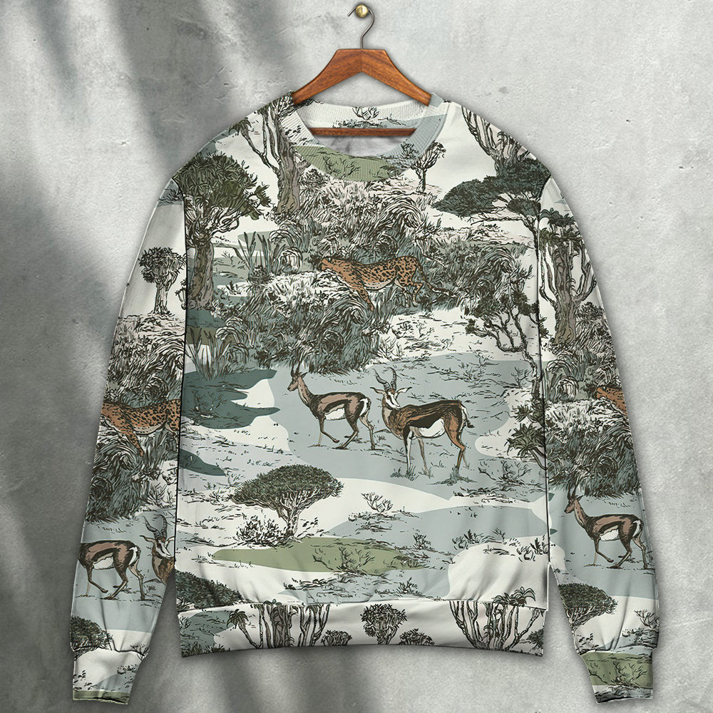 Hunting Cool Wild Life Style Ugly Christmas Sweaters