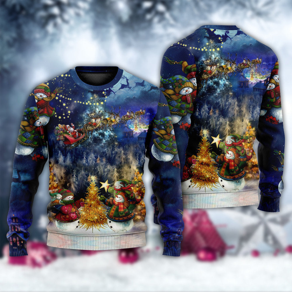 Christmas Family In Love Ugly Sweaters