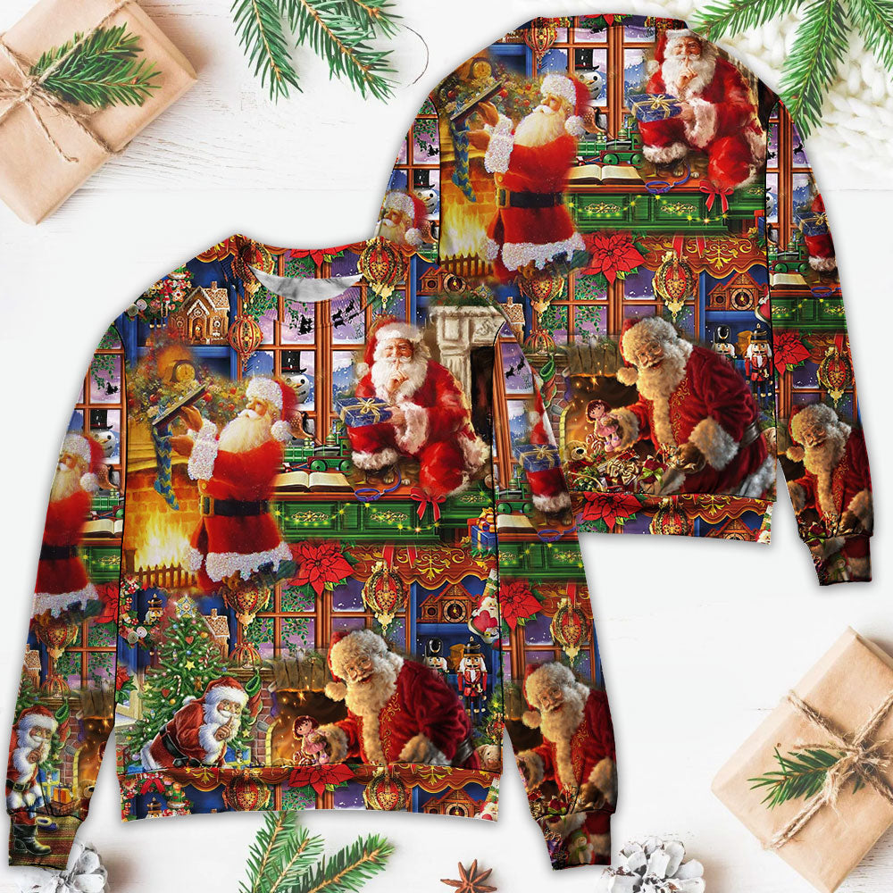Santa Claus Christmas Merry Xmas Ugly Sweaters