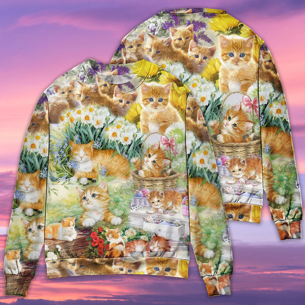 Cat Kitty Lover Art Ugly Christmas Sweaters