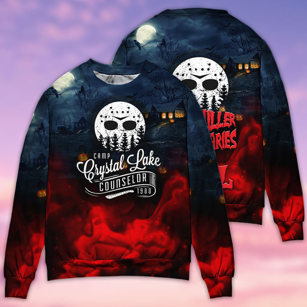 Halloween Horror Serial Killer Documentaries And Chill Ugly Christmas Sweaters
