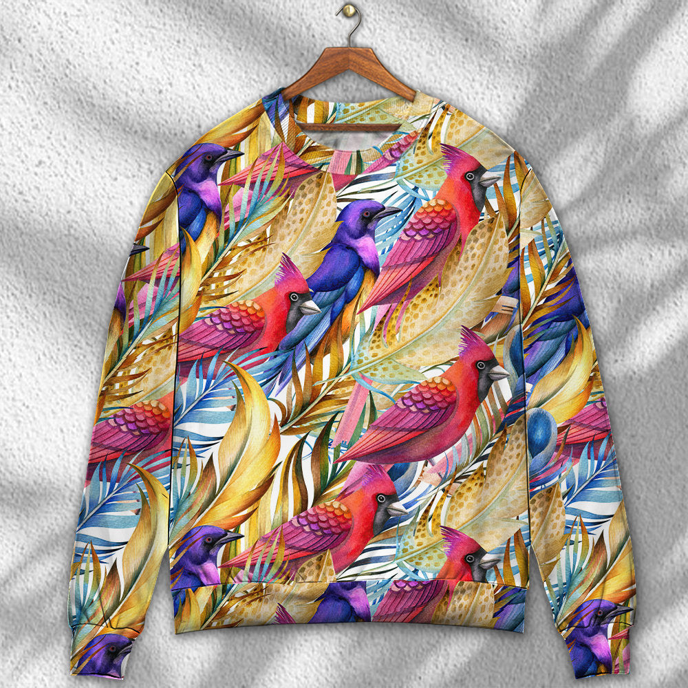 Cardinal Tropical Life Basic Ugly Christmas Sweaters