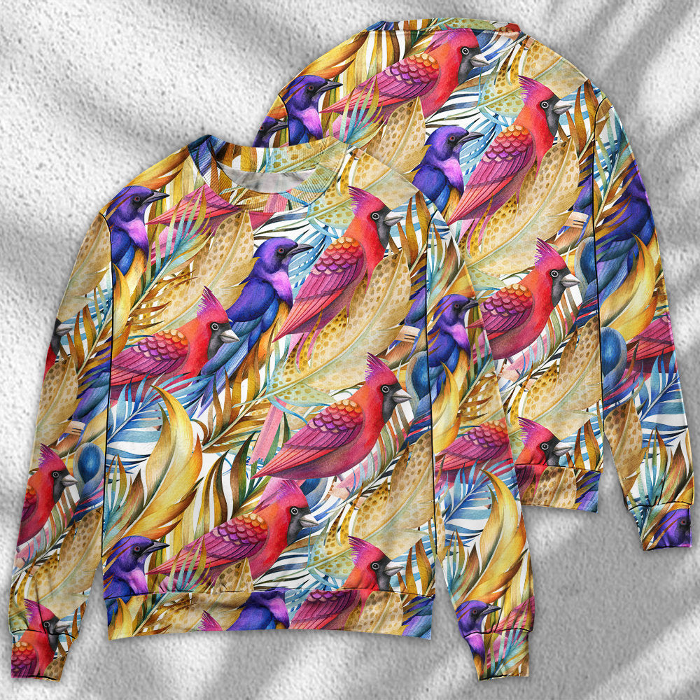 Cardinal Tropical Life Basic Ugly Christmas Sweaters