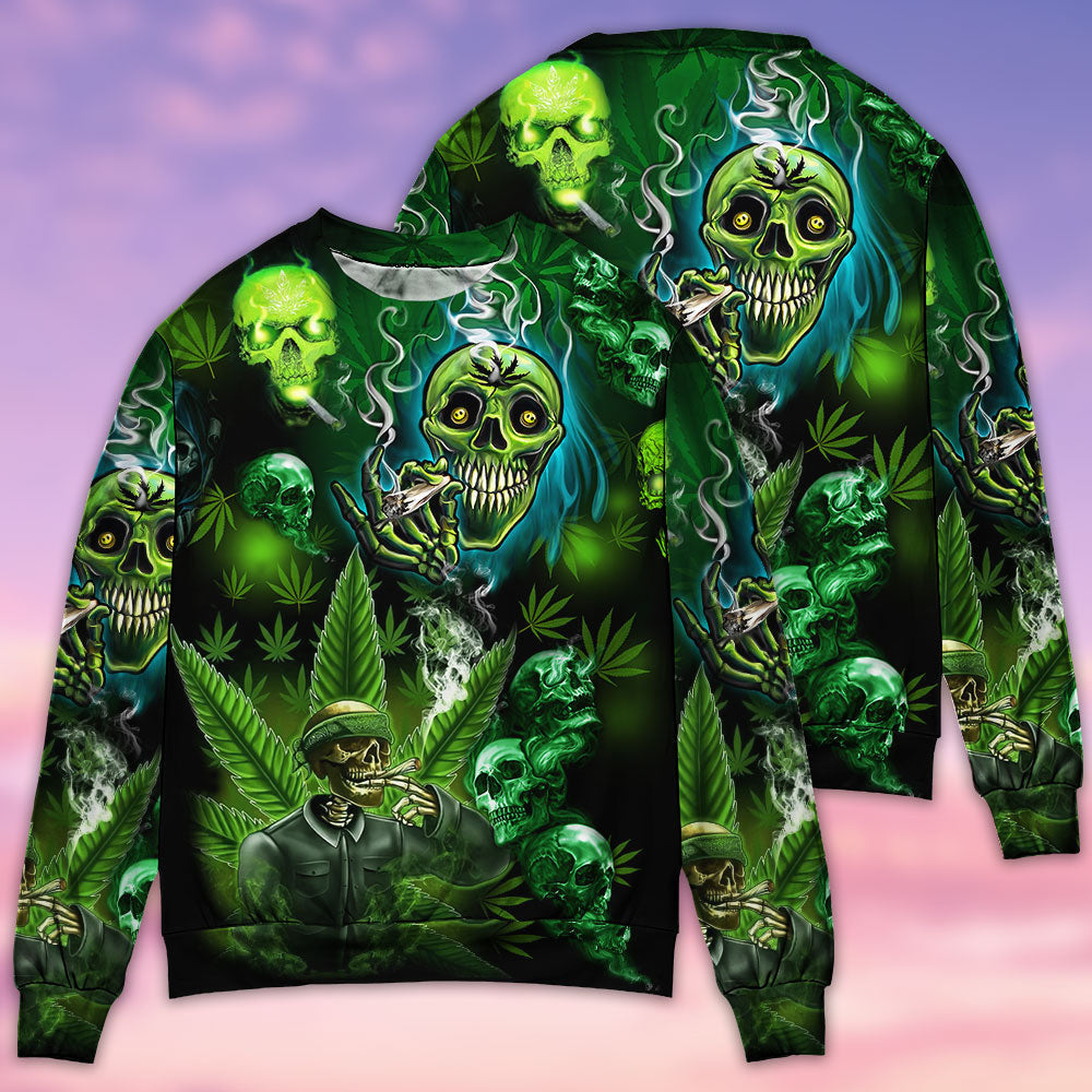 Skull So High Amazing Style Ugly Christmas Sweaters