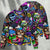 Skull Colorful Mix Style Sweater Ugly Christmas