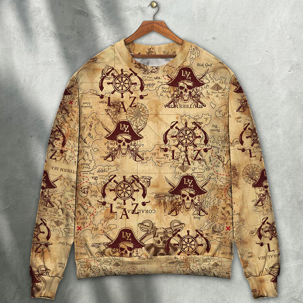 Pirate Skull Pirates Style Lover Unique Sweater Ugly Christmas