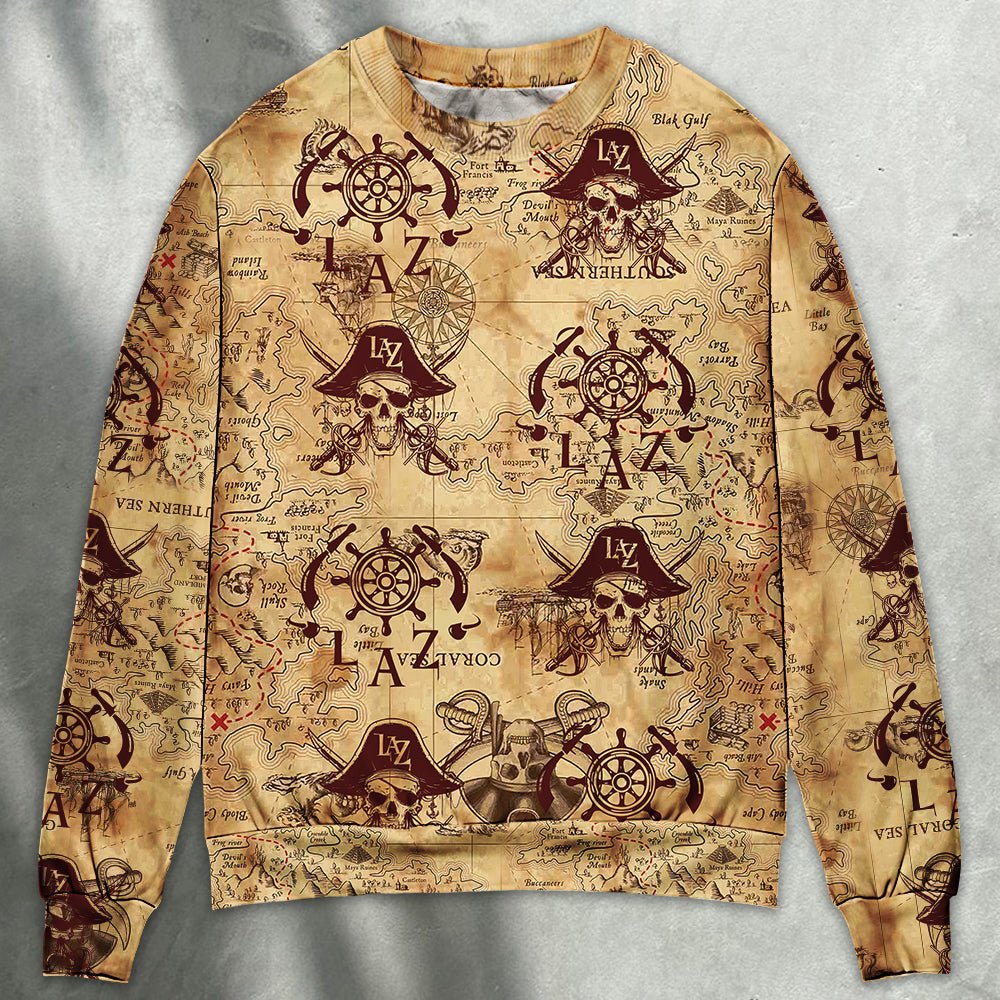 Pirate Skull Pirates Style Lover Unique Sweater Ugly Christmas