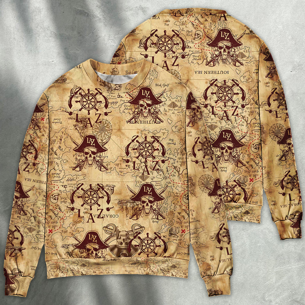 Pirate Skull Pirates Style Lover Unique Sweater Ugly Christmas