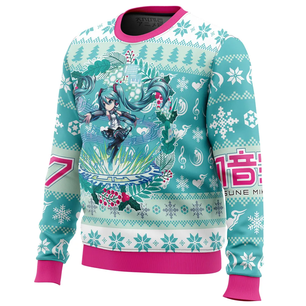 Christmas Symphony Hatsune Miku Ugly Sweater
