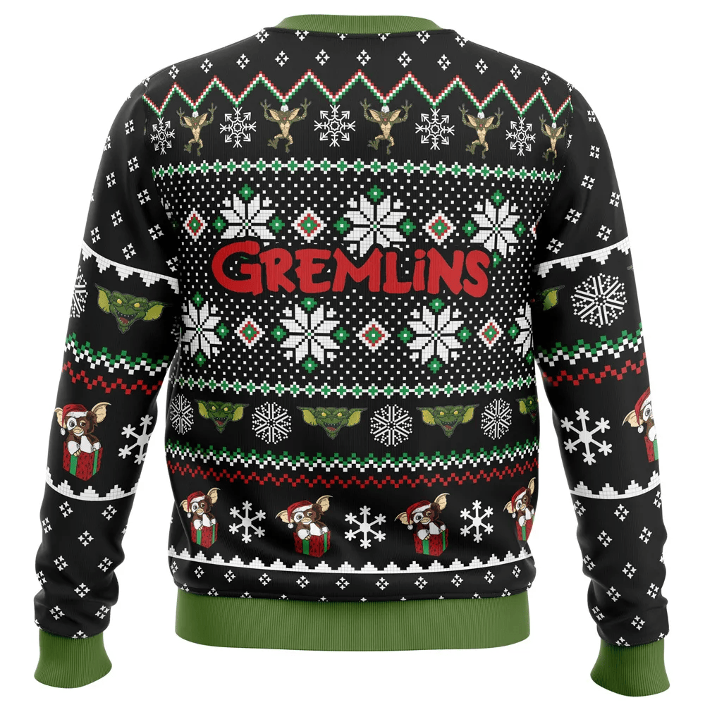A Christmas Present Gremlins Ugly Sweater