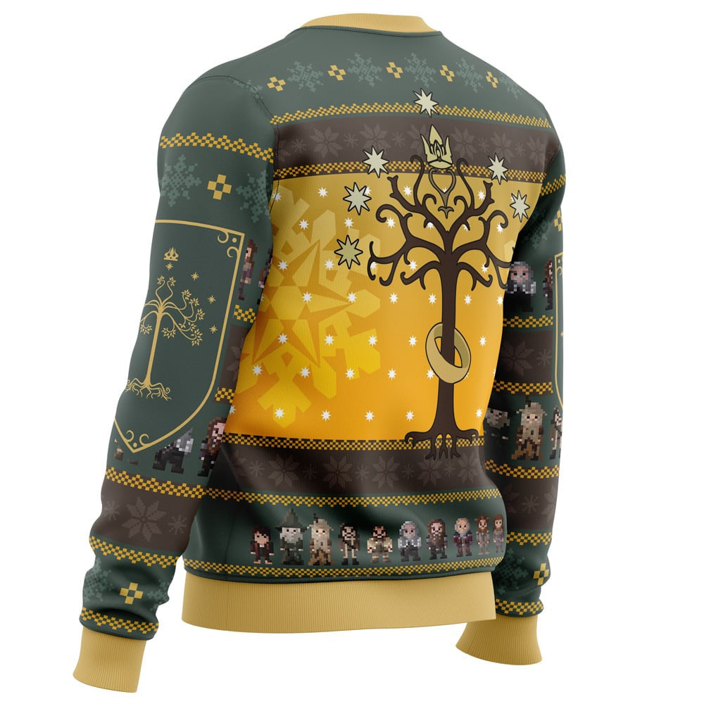Spend Christmas in Fellowship The Lord of the Rings Ugly Sweater