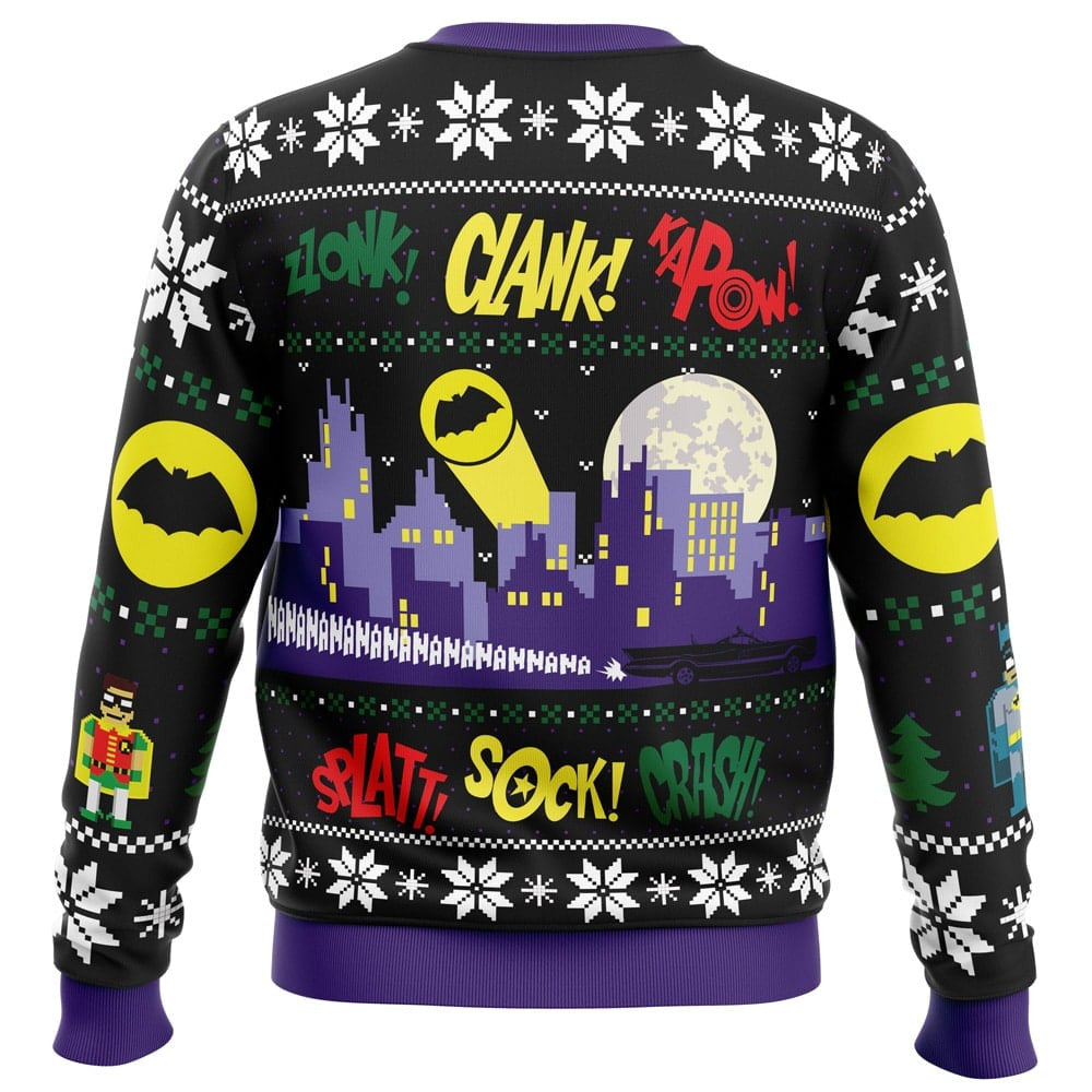 Nananana Christmas Batman DC Comics Ugly Sweater