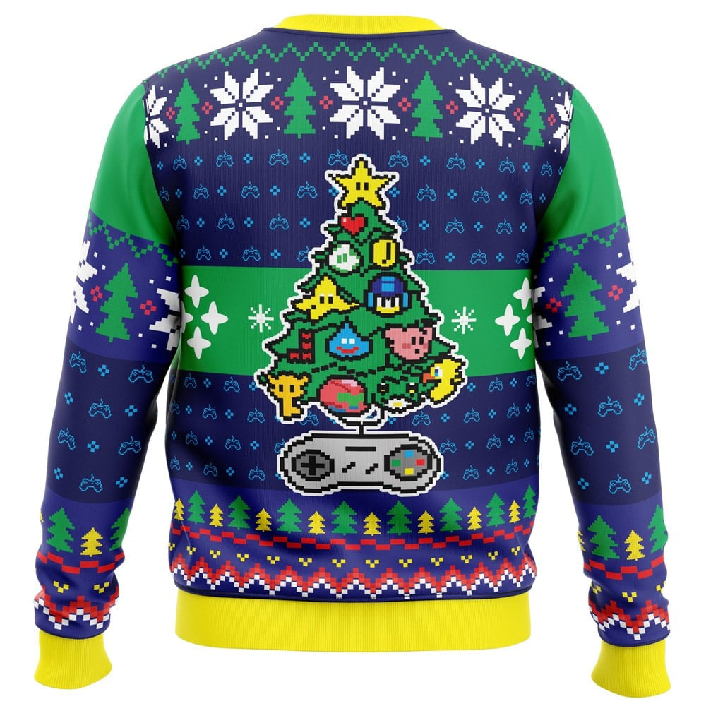 A Classic Gamer Christmas Ugly Sweater