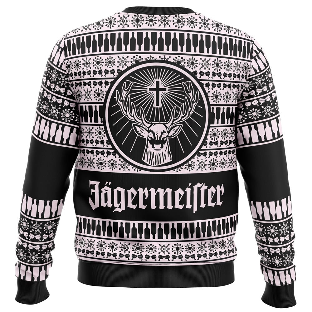 Jagermeister Black Ugly Christmas Sweater