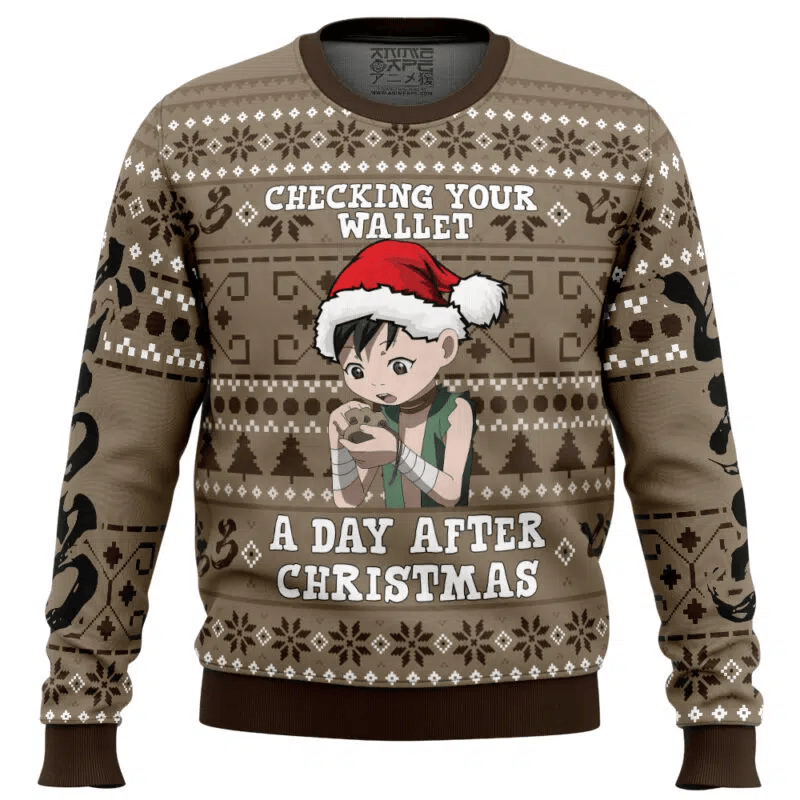 A Day After Christmas Dororo Ugly Sweaters