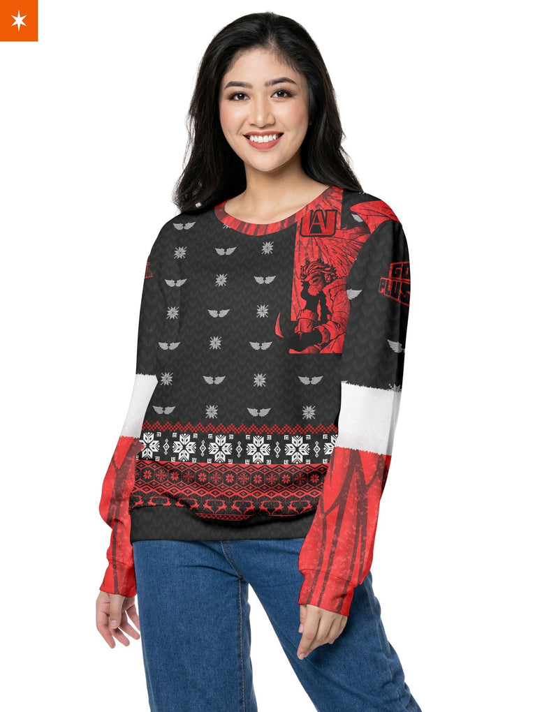 Keigo Takami (Hawks) Christmas Sweater - Themazicc
