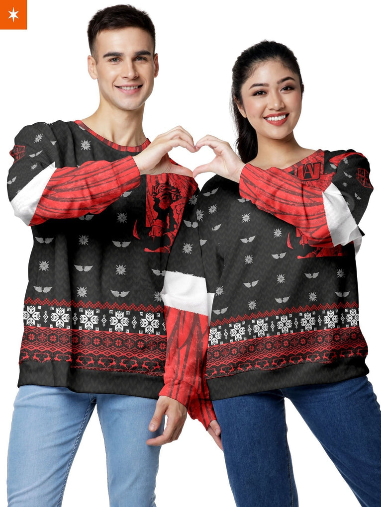 Keigo Takami (Hawks) Christmas Sweater - Themazicc