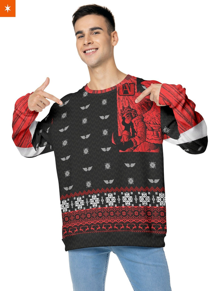 Keigo Takami (Hawks) Christmas Sweater - Themazicc