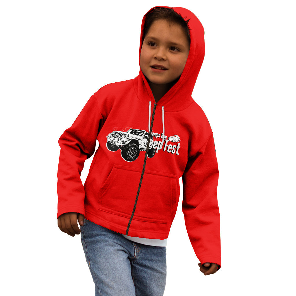 tamba-bay-jeep-fest-kid-hoodie-simple-red