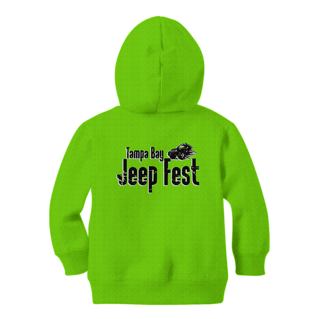 tamba-bay-jeep-fest-kid-hoodie-simple-green