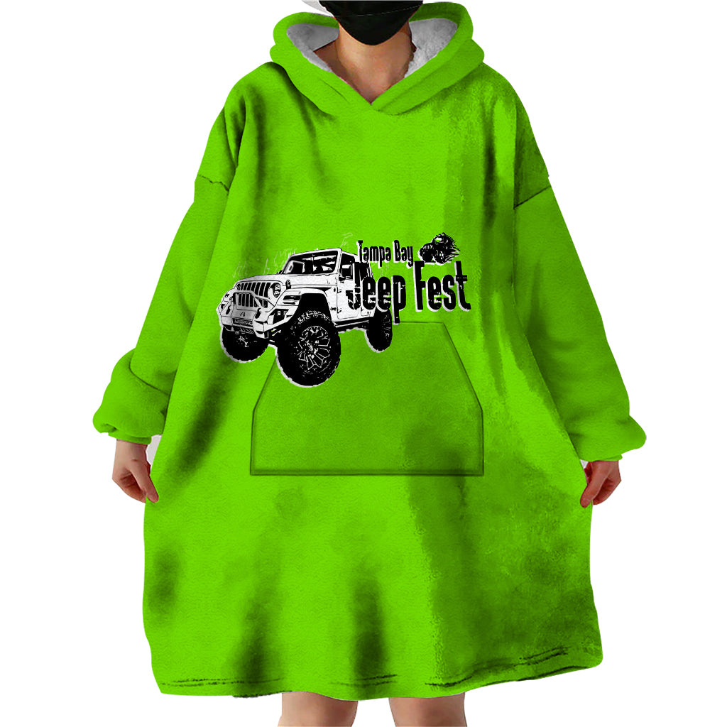 tamba-bay-jeep-fest-wearable-blanket-hoodie-simple-green