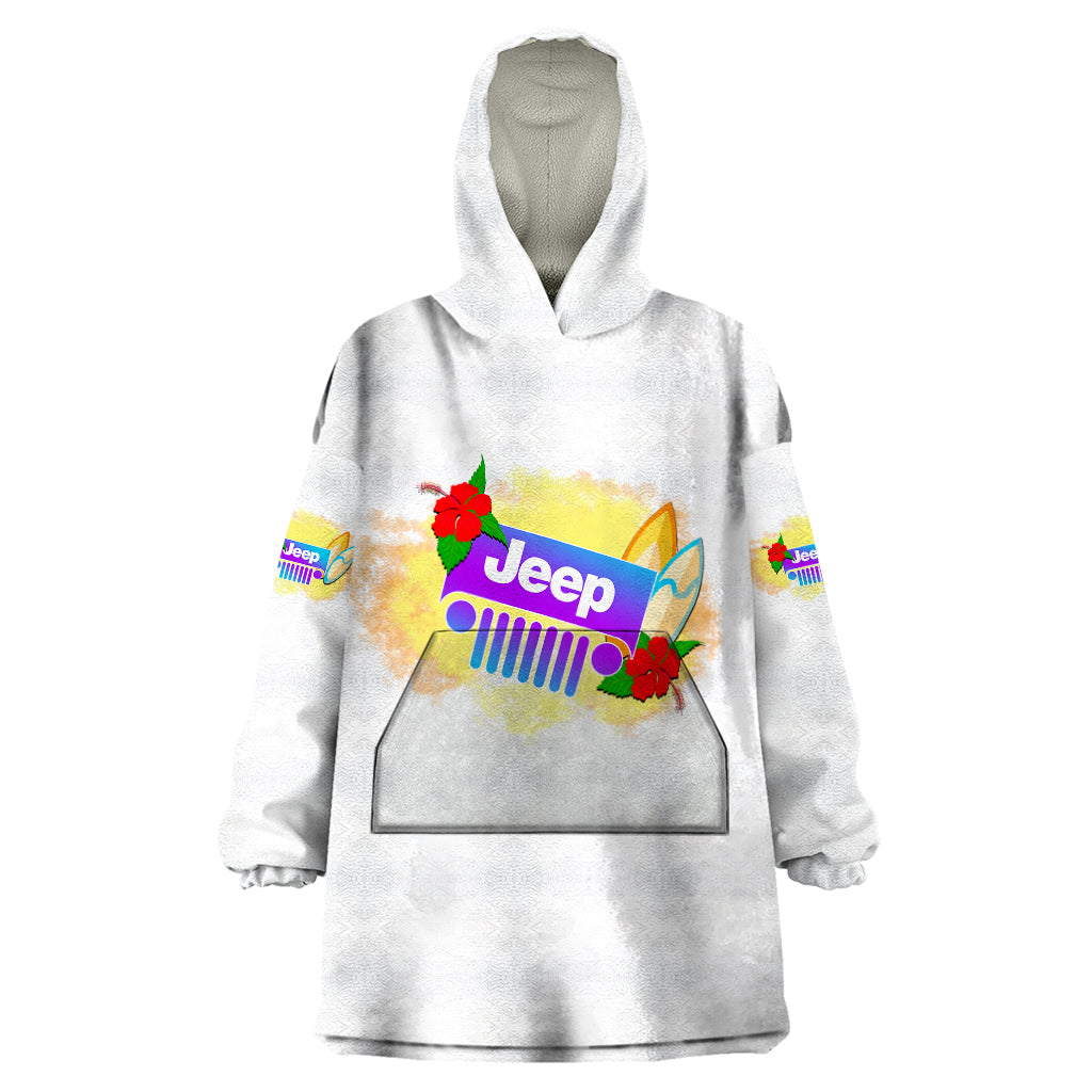 jeep-beach-wearable-blanket-hoodie-anniversary-20th-2023-white-style