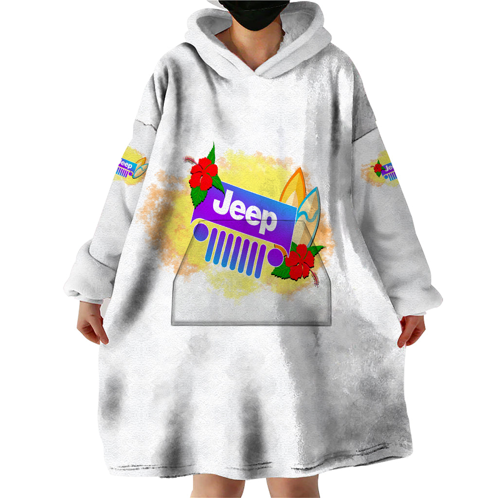 jeep-beach-wearable-blanket-hoodie-anniversary-20th-2023-white-style