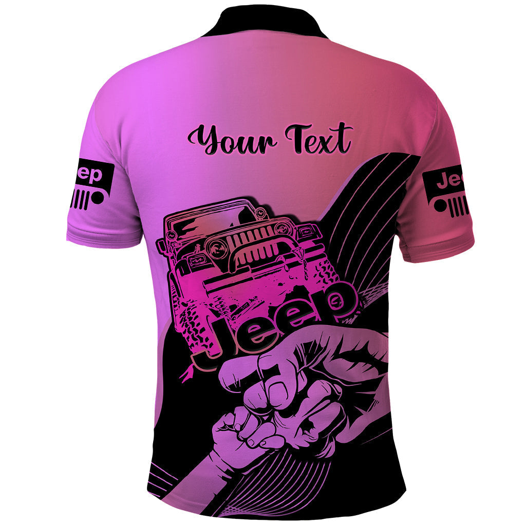 personalised-pink-jeep-dad-polo-shirt-happy-fathers-day-best-dads-drive-jeeps