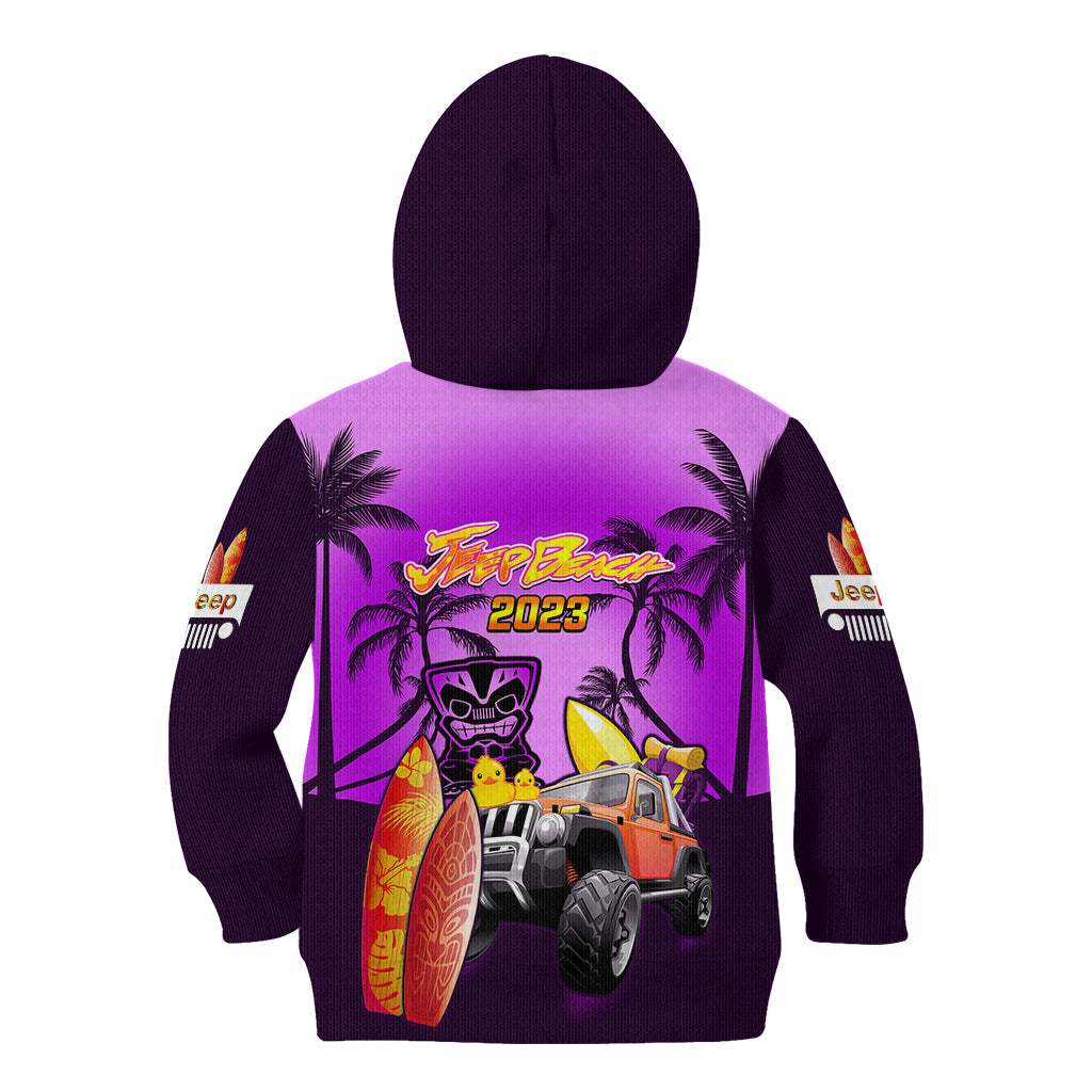 purple-jeep-beach-2023-kid-hoodie-happy-20th-anniversary