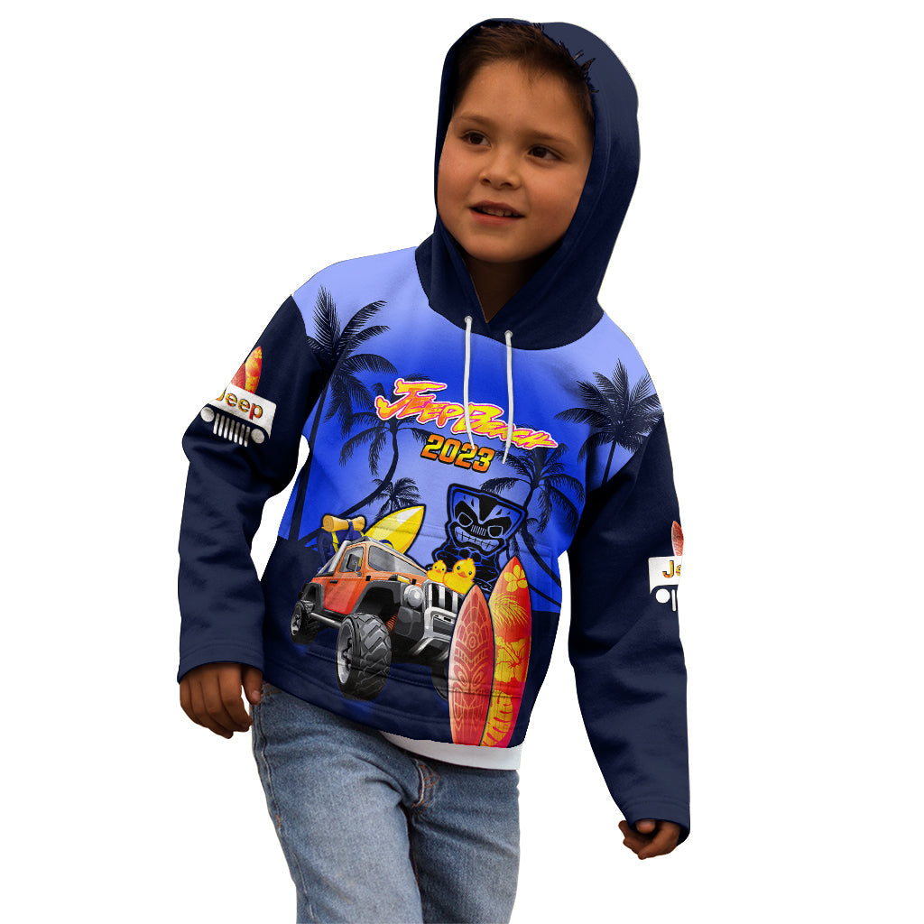 navy-blue-jeep-beach-2023-kid-hoodie-happy-20th-anniversary