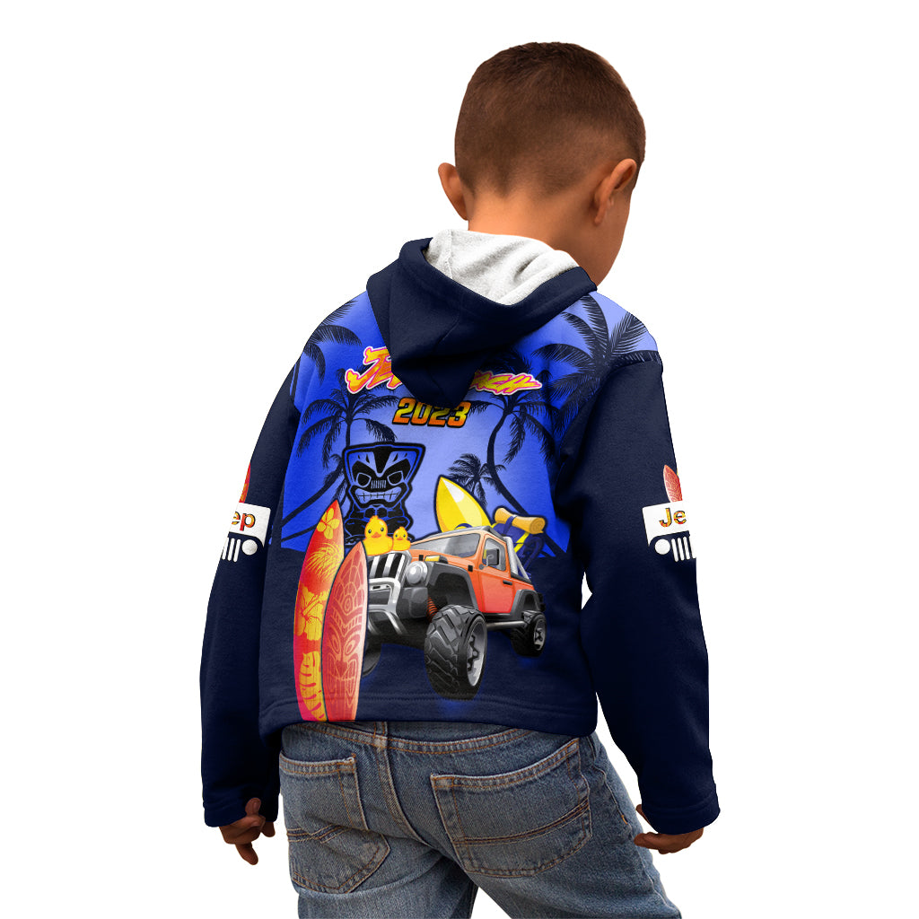 navy-blue-jeep-beach-2023-kid-hoodie-happy-20th-anniversary